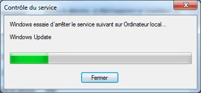 Service windows update arreter processing 15 08 2016