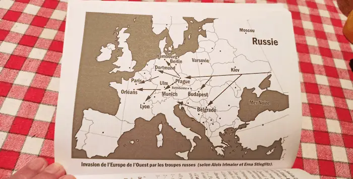 Alois Irlmaier carte invasion europe de ouest